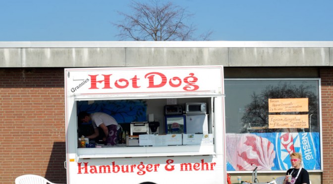 Hot Dog in the Sun